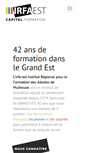 Mobile Screenshot of irfa-est.fr